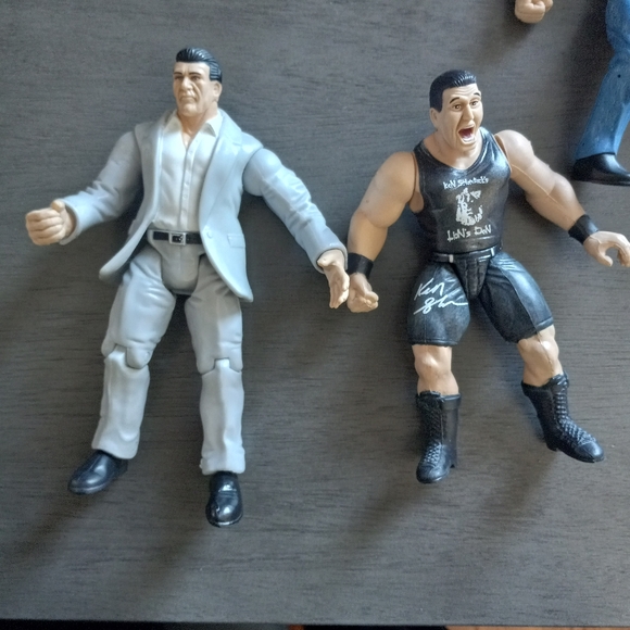 Jakks Pacific WWF Wrestling Action Figures 1998-1999 5 Total - Picture 2 of 8